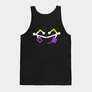 Nonbinary Pride Heart Tank Top